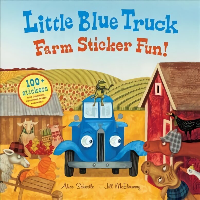 Little Blue Truck Farm Sticker Fun! hind ja info | Väikelaste raamatud | kaup24.ee