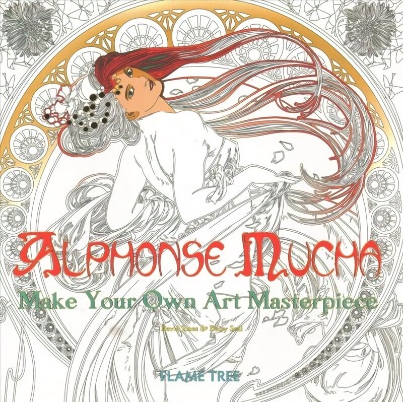 Alphonse Mucha (Art Colouring Book): Make Your Own Art Masterpiece New edition цена и информация | Värviraamatud | kaup24.ee