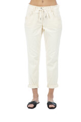 Женские брюки Tom Tailor, белый цвет цена и информация | Женские брюки | kaup24.ee