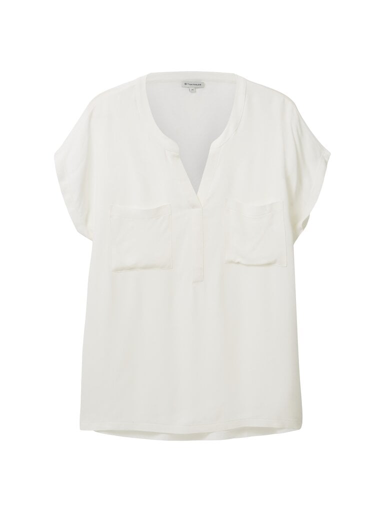 Tom Tailor naiste pluus, valge hind ja info | Naiste pluusid, särgid | kaup24.ee