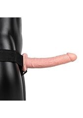 Искусственный пенис с ремешками RealRock Hollow Strap-On, 24,5 см цена и информация | Фаллоимитаторы | kaup24.ee