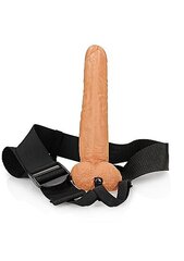 Искусственный пенис с ремешками RealRock Hollow Strap-On, 23 см цена и информация | Фаллоимитаторы | kaup24.ee