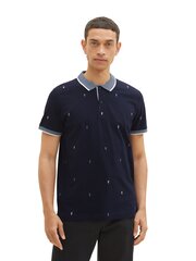 Мужская рубашка-поло Tom Tailor, синий цвет цена и информация | Мужские футболки | kaup24.ee