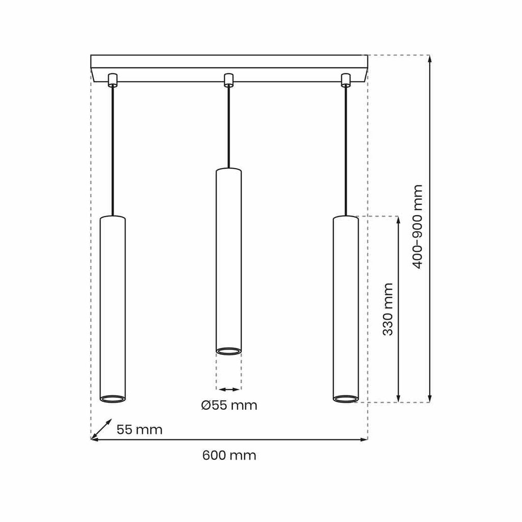 Rippvalgusti Hudson hind ja info | Rippvalgustid | kaup24.ee