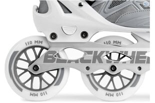 Роликовые коньки Blackwheels, серые, регулируемый размер 39-42 цена и информация | Ролики | kaup24.ee