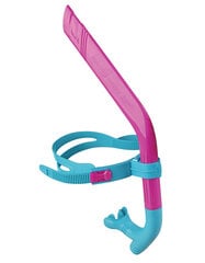 Трубка фронтальная. Pro snorkel юниорская.  Розовый цена и информация | Трубки для плавания | kaup24.ee