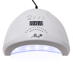 Küünelamp 48W Dual Led UV hübriidne MollyLux hind ja info | Maniküüri, pediküüri tarvikud | kaup24.ee