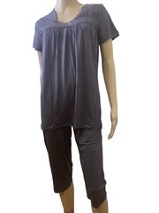 Пижама темно-серого цвета цена и информация | Женские пижамы, ночнушки | kaup24.ee