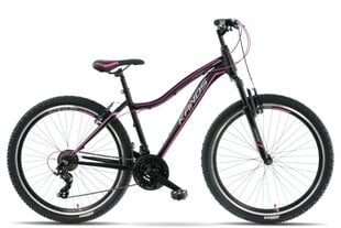 Naiste jalgratas MTB Kands Energy 500, 150-167 cm pikk, amortisaatoriga, 26" alumiiniumveljed, Must/roosa цена и информация | Велосипеды | kaup24.ee