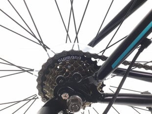 Naiste jalgratas MTB Kands Energy 500, 167-185 cm pikk, amortisaatoriga, 27,5" alumiiniumveljed, Must/sinine цена и информация | Велосипеды | kaup24.ee