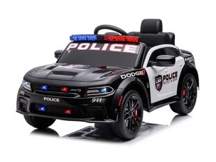 Laste elektriauto Dodge Charger SRT Police, 12v, koos RC-ga цена и информация | Электромобили для детей | kaup24.ee