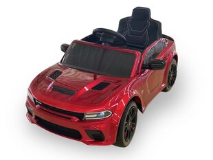 Детский электромобиль Dodge Charger SRT, 12v с RC, красный цена и информация | Электромобили для детей | kaup24.ee