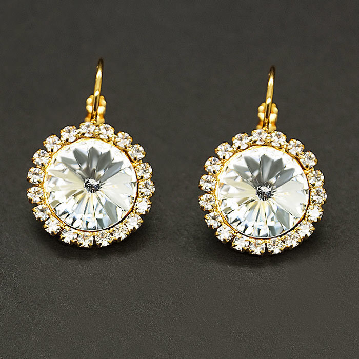Swarovski kristallidega kaunistatud kõrvarõngad DiamondSky Clarice hind ja info | Kõrvarõngad | kaup24.ee