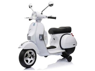 Электромобили Скутер Vespa 12v, белый цена и информация | Электромобили для детей | kaup24.ee