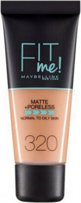 Maybelline Fit Me Matte & Poreless Foundation 238 Rich Tan 30ml цена и информация | Jumestuskreemid, puudrid | kaup24.ee