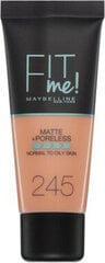 Maybelline Fit Me Matte Poreless Foundation 320 Natural цена и информация | Пудры, базы под макияж | kaup24.ee