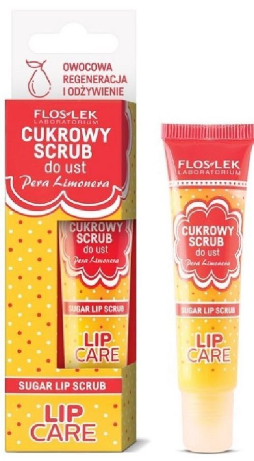 Huulekoorija Floslek Lip Care Perla Limonera 14 g hind ja info | Huulepulgad, -läiked, -palsamid, vaseliin | kaup24.ee