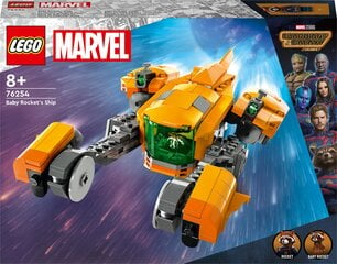 Космический корабль Маленького Rocket LEGO® Marvel 76254 цена и информация | Конструкторы и кубики | kaup24.ee