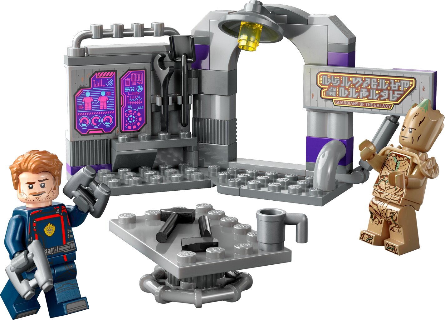 76253 LEGO® Marvel Guardians of the Galaxy peakorter hind ja info | Klotsid ja konstruktorid | kaup24.ee