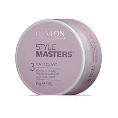 Tugevalt fikseeriv juuksevaha Revlon Professional Style Masters Matt Clay 3 85 g hind ja info | Viimistlusvahendid juustele | kaup24.ee