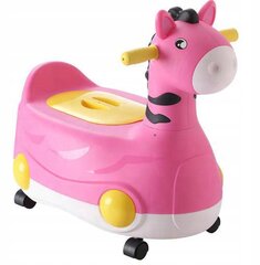 Горшок прикроватный Zutto horse 2в1, розовый цена и информация | Детские горшки | kaup24.ee