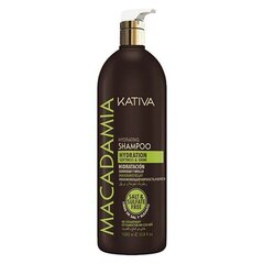 Kativa Macadamia šampoon 1000 ml hind ja info | Šampoonid | kaup24.ee