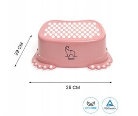 Ööpott WC-istme ja platvormiga Lapsi 3in1, roosa hind ja info | Pissipotid | kaup24.ee