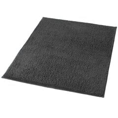 430239 Kleine Wolke Bath Rug "Kansas" 60x90cm Anthracite Grey цена и информация | Аксессуары для ванной комнаты | kaup24.ee