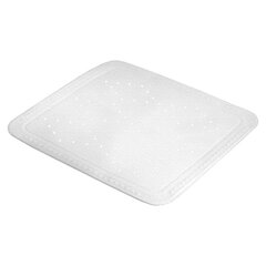 430234 Kleine Wolke Non-slip Bath Mat "Arosa" 55x55cm White hind ja info | Vannitoa sisustuselemendid ja aksessuaarid | kaup24.ee