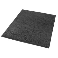 430238 Kleine Wolke Bath Rug "Kansas" 55x65cm Anthracite Grey цена и информация | Аксессуары для ванной комнаты | kaup24.ee