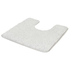 430264 Kleine Wolke Toilet Rug "Seattle" 55x50cm Light Grey hind ja info | Vannitoa sisustuselemendid ja aksessuaarid | kaup24.ee