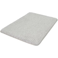 430266 Kleine Wolke Bath Rug "Seattle" 60x90cm Light Grey hind ja info | Vannitoa sisustuselemendid ja aksessuaarid | kaup24.ee