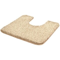 430267 Kleine Wolke Toilet Rug "Seattle" 55x50cm Taupe цена и информация | Аксессуары для ванной комнаты | kaup24.ee