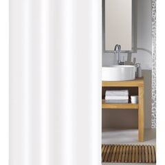 430283 Kleine Wolke Shower Curtain "Phoenix" 180x200 cm White цена и информация | Аксессуары для ванной комнаты | kaup24.ee