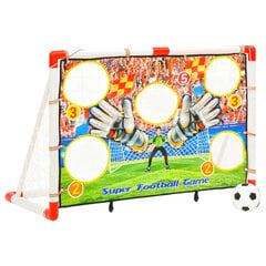 vidaXL laste jalgpallivärava komplekt täpsusmatiga, 120 x 51 x 77,5 cm hind ja info | Jalgpalliväravad ja -võrgud | kaup24.ee