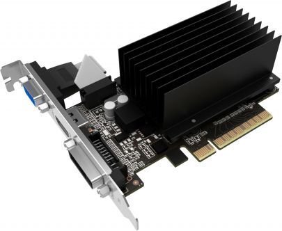 Gainward GeForce GT 730 SilentFX 2GB DDR3 (64 bit) VGA, DVI, HDMI (426018336-3224) цена и информация | Videokaardid (GPU) | kaup24.ee