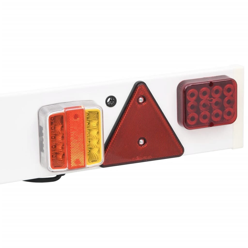 vidaXL haagise tuli, punane, 115x6x14 cm, 12 V, LED-pirn цена и информация | Haagised ja varuosad | kaup24.ee