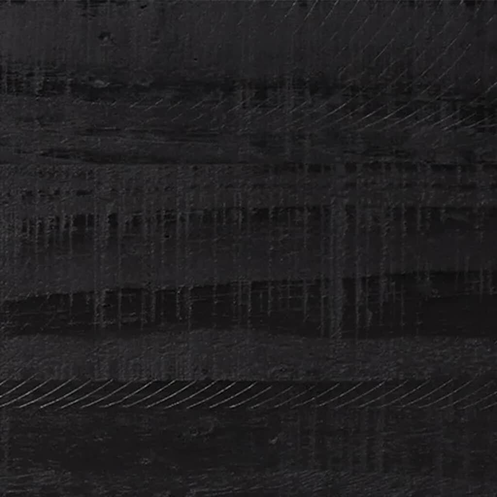 vidaXL kingariiul, must, 75 x 40 x 110 cm, männipuit hind ja info | Jalatsikapid, jalatsiriiulid | kaup24.ee
