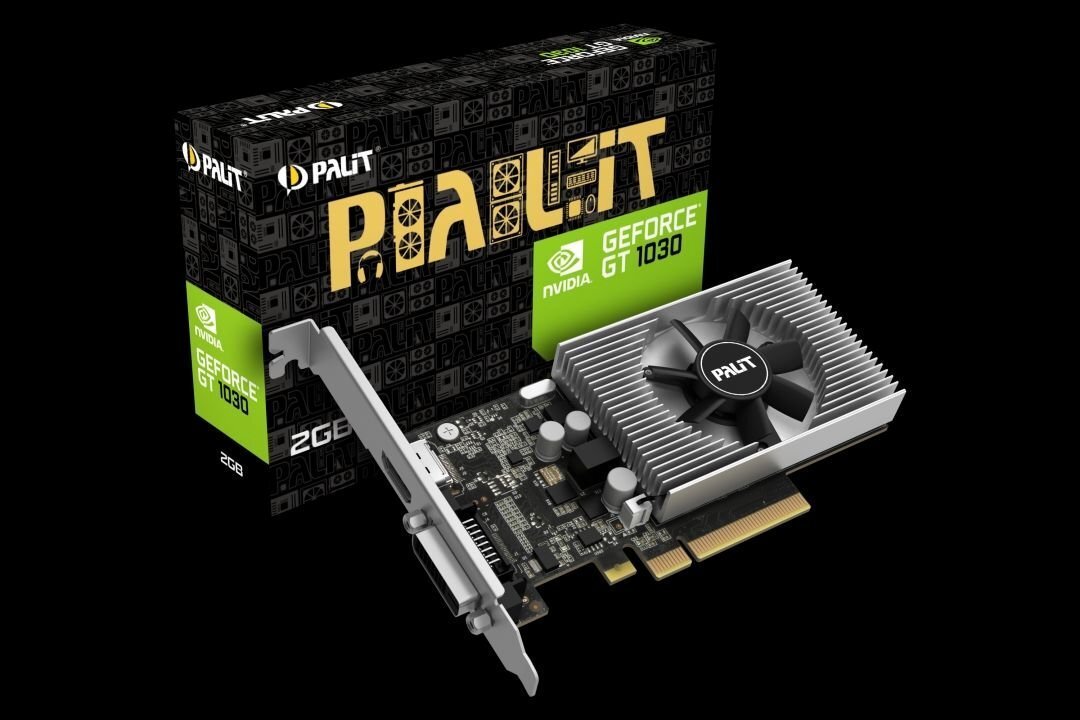 Palit GeForce GT1030 2GB GDDR4 64bit DVI+HDMI PCIe3.0 (NEC103000646-1082F) hind ja info | Videokaardid (GPU) | kaup24.ee