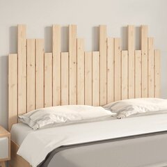 vidaXL seinale kinnitatav voodipeats, 127,5x3x80 cm, männipuit цена и информация | Кровати | kaup24.ee