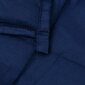 vidaXL raskustekk sinine 220x235 cm 15 kg kangas hind ja info | Tekid | kaup24.ee