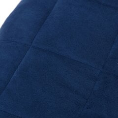 vidaXL raskustekk sinine 135x200 cm 10 kg kangas цена и информация | Одеяла | kaup24.ee