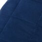 vidaXL raskustekk sinine 152x203 cm 7 kg kangas hind ja info | Tekid | kaup24.ee