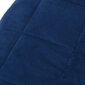 vidaXL raskustekk sinine 150x200 cm 11 kg kangas цена и информация | Tekid | kaup24.ee