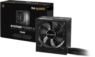 Be Quiet! System Power 9 - 700W BN248 цена и информация | Материнские платы (PSU) | kaup24.ee