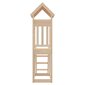 vidaXL mängutorn redeli ja ronimisseinaga, 53x110x214 cm, männipuit hind ja info | Vabaõhumängud | kaup24.ee