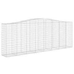 vidaXL kaarekujulised gabioonkorvid 5 tk, 400x50x140/160 cm, raud hind ja info | Aiad ja tarvikud | kaup24.ee