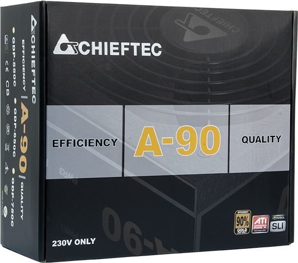 Chieftec GDP-550C hind ja info | Toiteplokid (PSU) | kaup24.ee