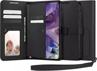 Spigen Wallet S Plus, must hind ja info | Telefoni kaaned, ümbrised | kaup24.ee