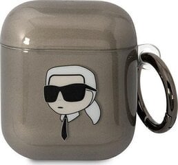 Беспроводные наушники Karl Lagerfeld 3D Logo NFT Choupette TPU Case for Airpods 1|2 White цена и информация | Наушники | kaup24.ee